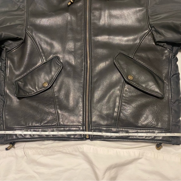 RUDSAK Rare leather/nylon Bomber. Original conception of the Modern RUDSAK Mateo - Picture 8 of 14